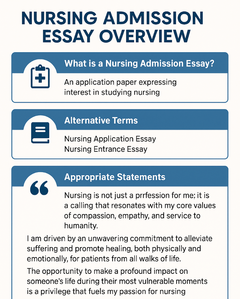 Nursing Application Essay