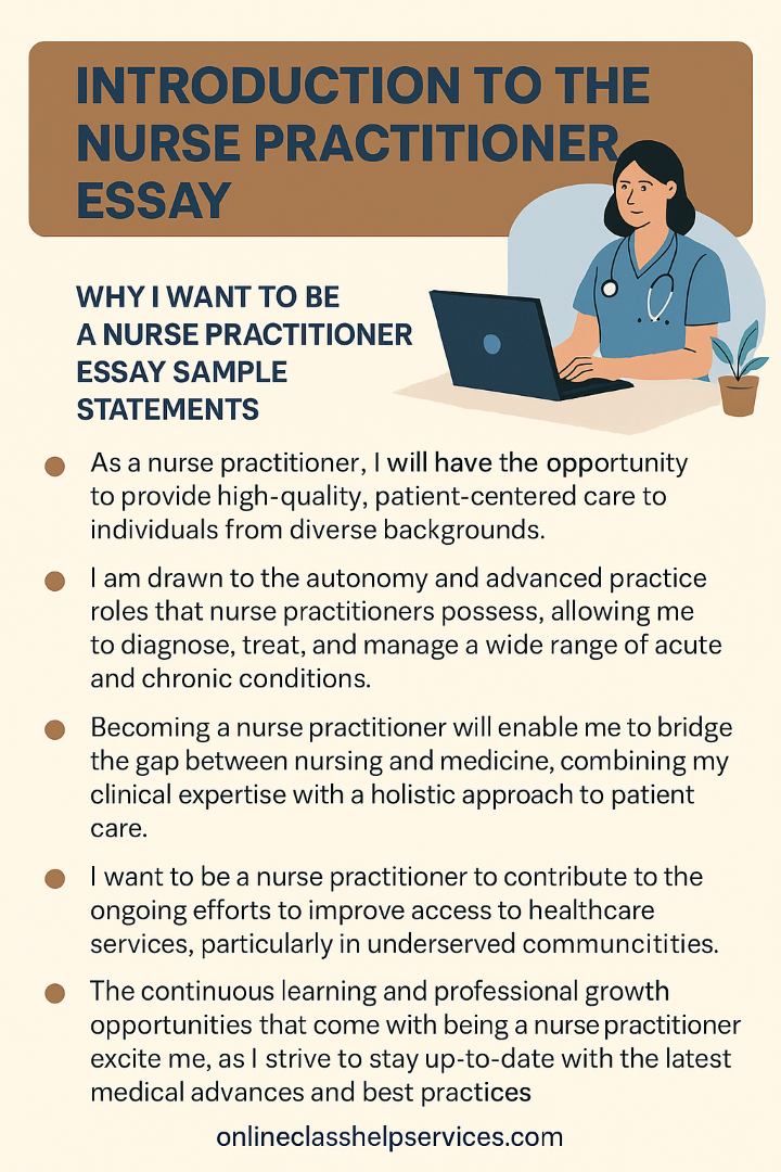 Why I Want to be a nurse practitioner essay