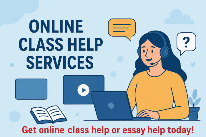 Online class help services for academic success
