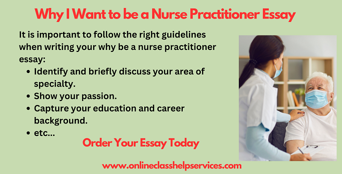 why I want to be a nurse practittioner essay